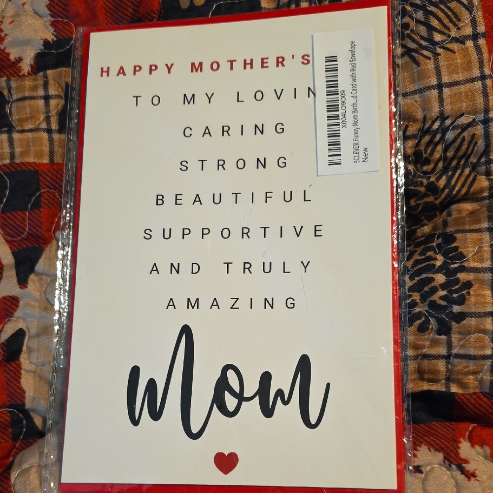 Heartfelt Mother's Day Card Blank Inside